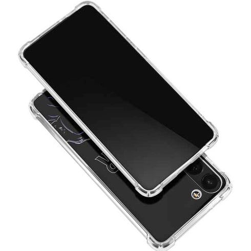Marvel Black Panther Night Time Watch Galaxy S24 FE Clear Case